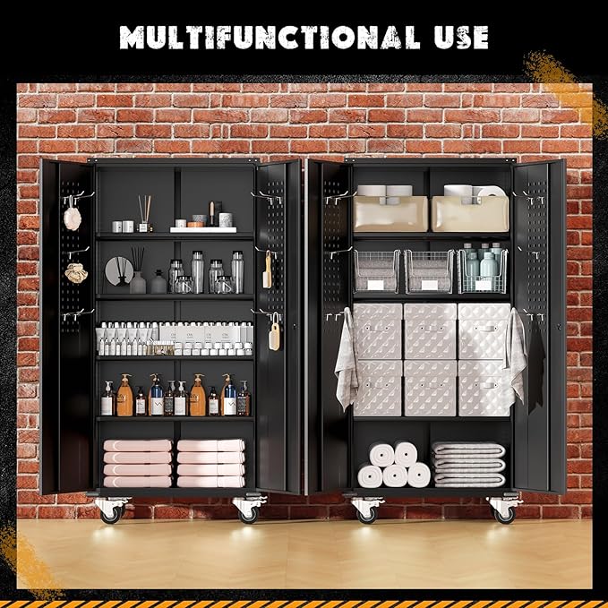 Greenvelly Metal Storage Cabinet - Image 4