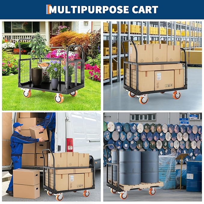 6in1 Foldable Platform Truck Cart - Image 7