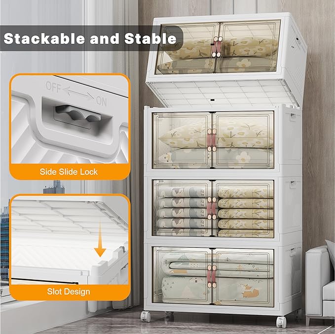 Extra Large Stackable Storage Bins - Image 8