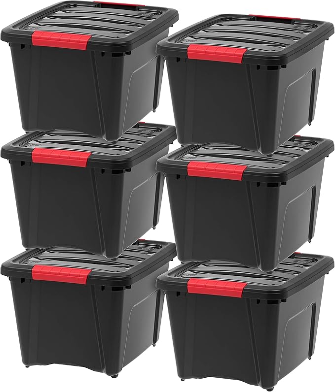 IRIS USA 19 QT Plastic Storage Box by Unknown