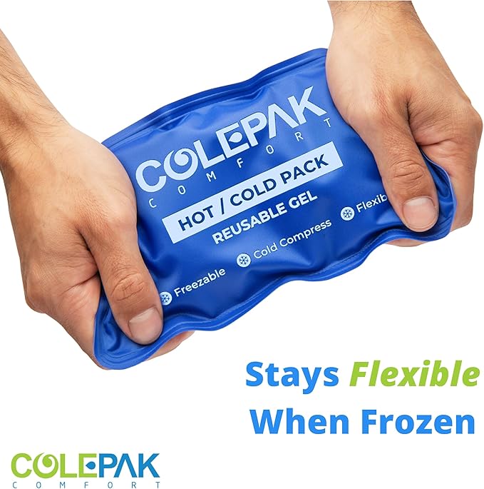 Hot & Cold Ice Packs for Injuries Reusable Gel for Pain Relief, Joint Muscle - Image 7