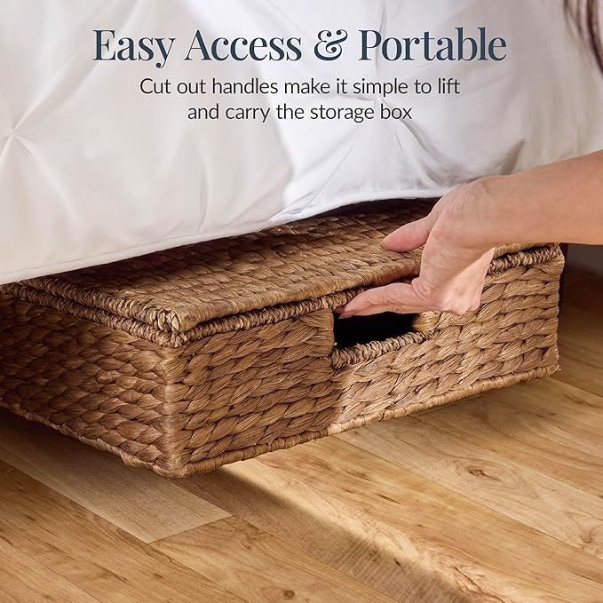 Best Choice Products Under Bed Storage Containers W/Lid, Wheels and Handles - Image 8