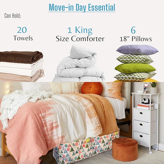 VENO 2 Pack Moving Bags and Large Christmas Decoration Storage Bins - Image 7