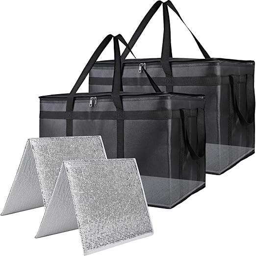 2PK Insulated Food Delivery Bag by Bodaon