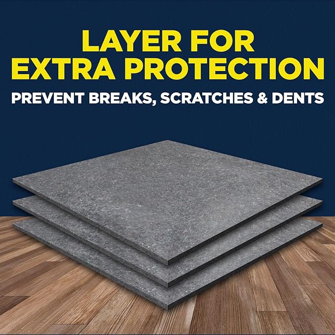 Padded XL Moving Blankets, 6 Pack, Heavy Duty, Eco-Friendly Pads - Image 4