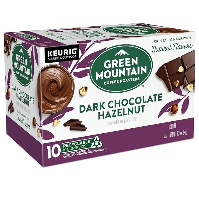 Green Mountain Coffee Roasters Dark Chocolate Hazelnut Coffee, Keurig Single - Image 12