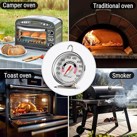 Oven Thermometer 150-600°F Pro Accurate Oven Temperature Gauge - Image 2