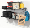 StoreYourBoard Heavy Duty Garage Shelf Wall Mount 1ft x 6ft – Wall-Mounted by StoreYourBoard