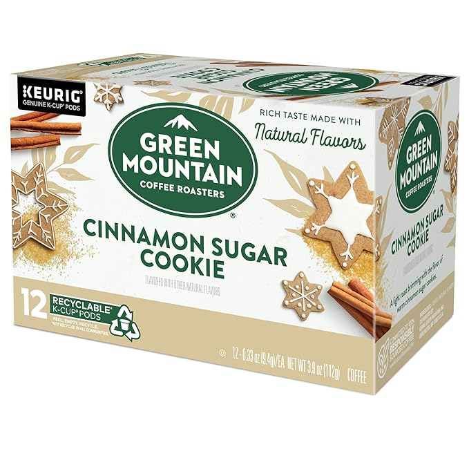Green Mountain Coffee Roasters light roast Pod Cinnamon Sugar Cookie Coffee - Image 13
