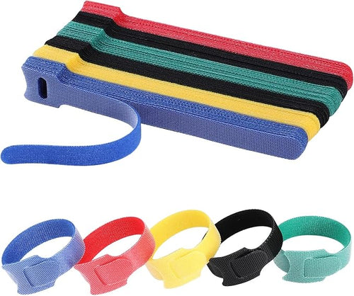 150PCS 8 Inch Cable Ties Reusable Multi-Purpose Wire Ties Cord Organizer by SyncYourLifeWithMVYC