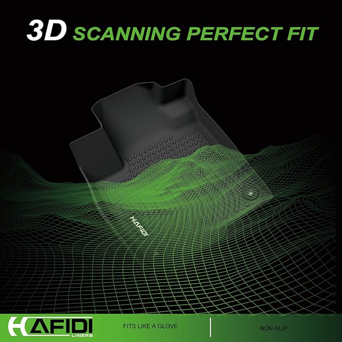 HAFIDI® Floor Mats Fit for 2020-2023 Mazda CX-9 TPE Car Floor Liners Fits 1st & - Image 3