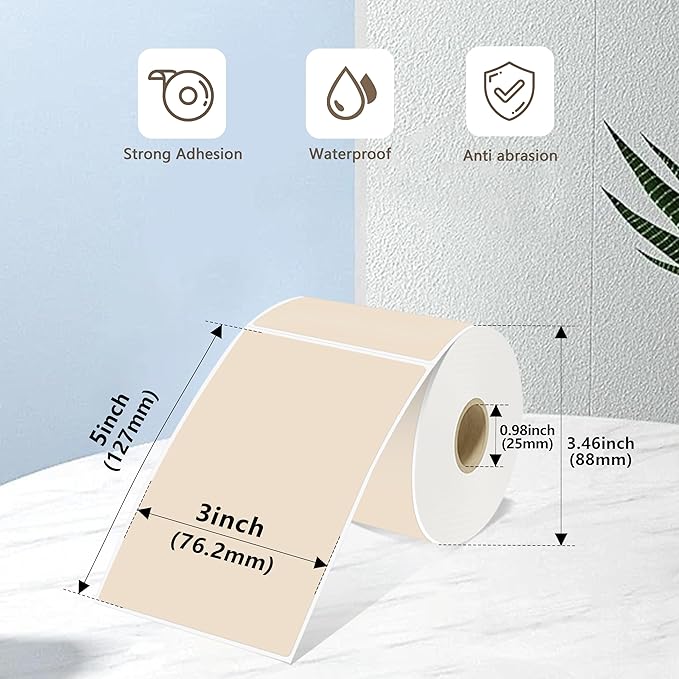 3x5 Inch Thermal Label Stickers, Moving Boxes, Address & Inventory Organization - Image 3
