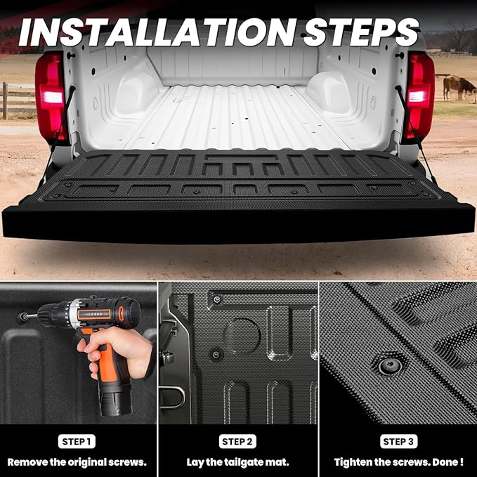 LASFIT Truck Tailgate Mat 2015-2022 - Image 4