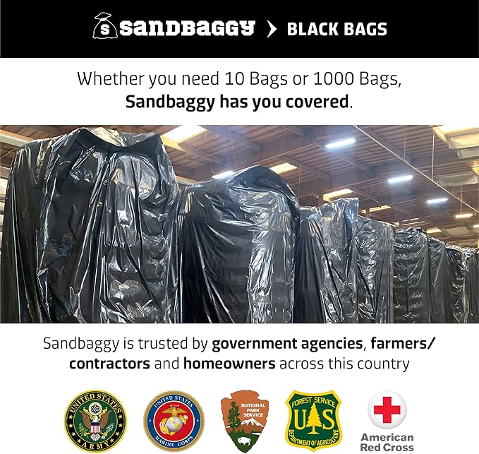 Sandbaggy Black Pallet Covers | Made in USA | Tarp Fits Large Pallets Up to 55" - Image 6