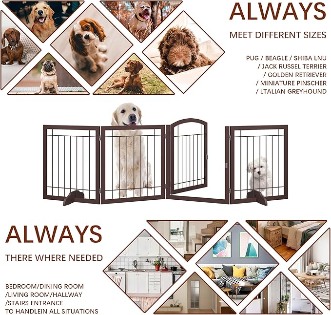 JSB 96-inch Extra Wide 30-inch Tall Dog gate - Image 6