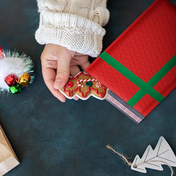 Christmas Poly Bubble Mailers | #2 Cushion Mailer, 8.5"x11" | Self Seal | - Image 7