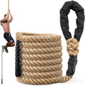 Climbing Rope Gym Workout - 10FT 15FT 20FT 25FT 30FT 35FT Heavy Duty Jute Thick by HOME