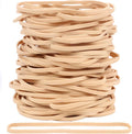Rubber Bands 150Pcs 4.8inch Big Elastic Rubber Band Beige Large Rubber Bands by AIWOQI