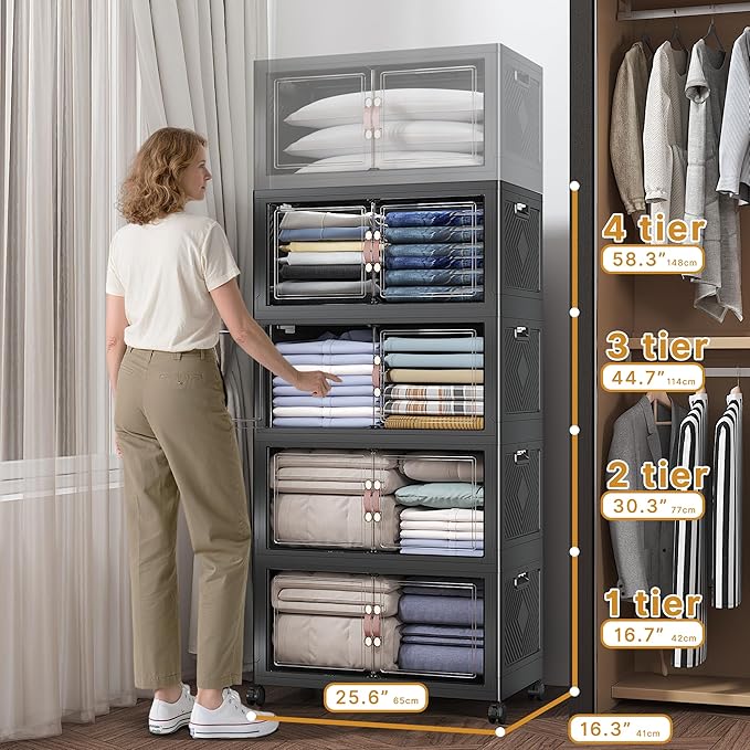 960Qt Stackable Storage Bins - Image 2