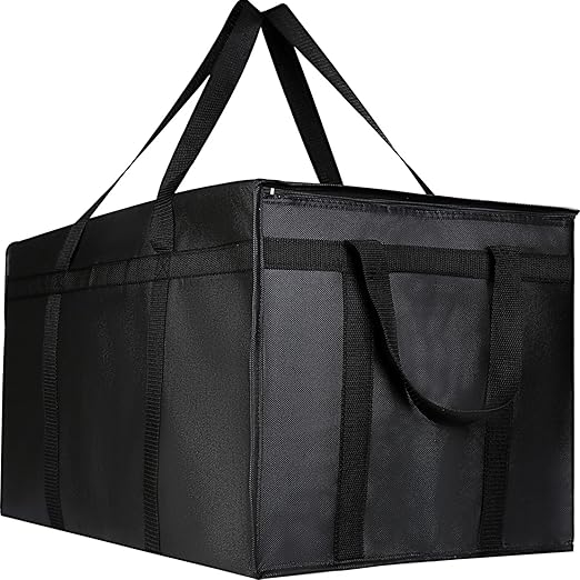 Additional Bottom Plate 2-Pack XXXL Insulated Food Delivery Bag Cooler Bags by Musbus