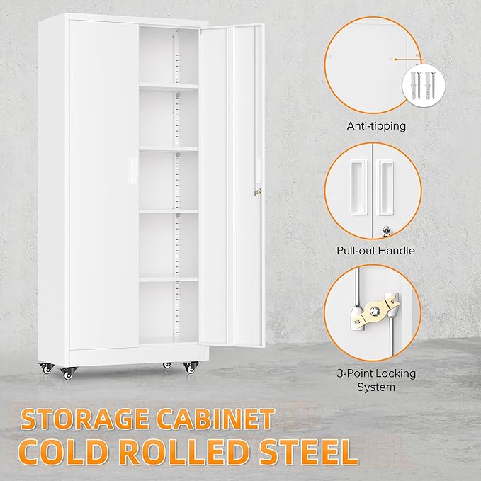 Superday Garage Storage Cabinet - Image 5