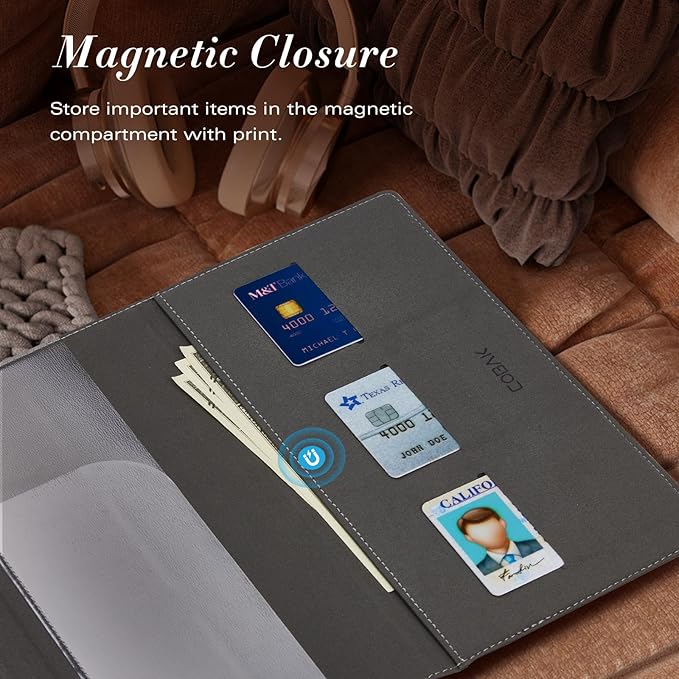 CoBak Leather Car Registration and Insurance Holder - Image 6
