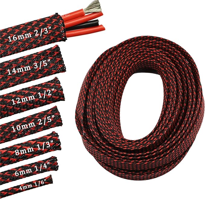30ft PET Expandable Sleeving Wire Cable Sleeve - Image 4