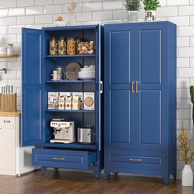 Metal Storage Cabinet, Large Cupboard - Image 2