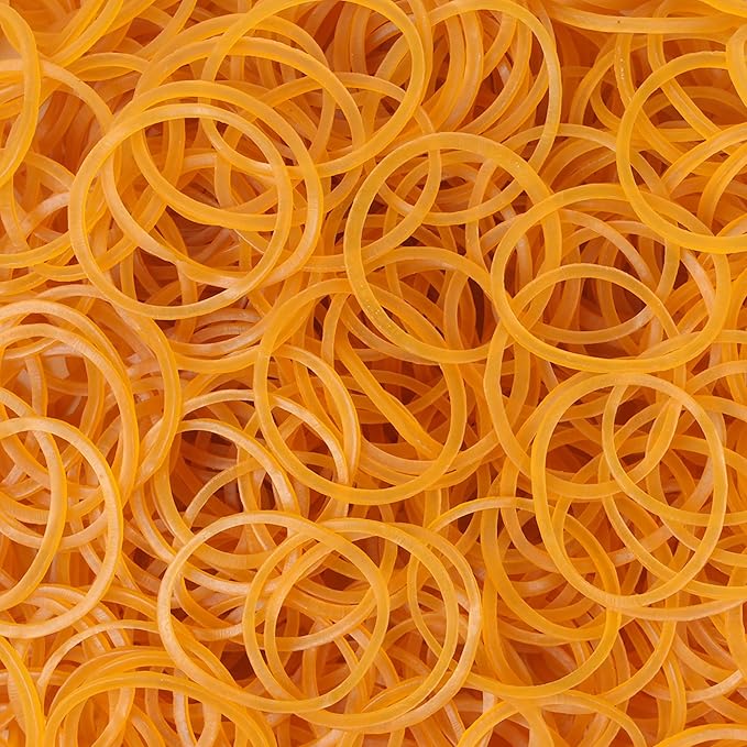 Rubber Bands 760pcs Size#10 Yellow Elastic Rubber Band 1inch Small Rubber Bands - Image 7