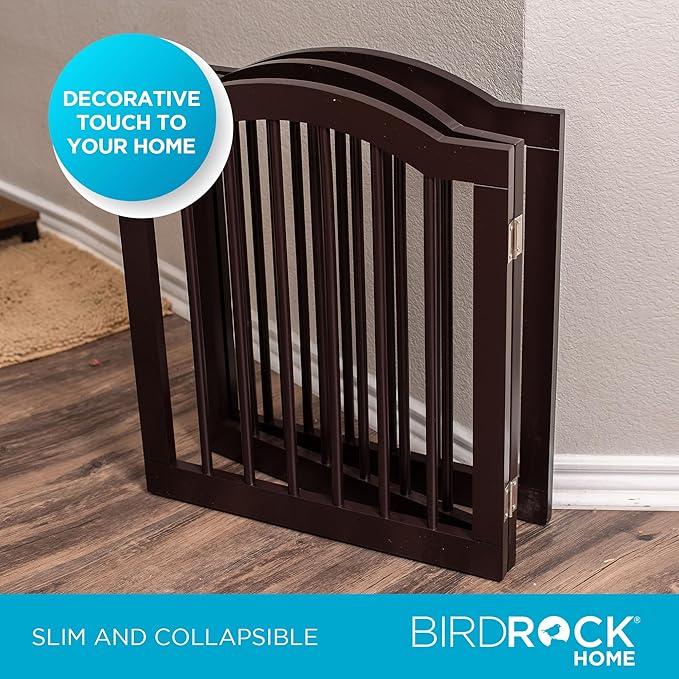 INTERNET'S BEST Arched Top Dog Gate | 4 Panel, and Porch | Portable, Extra Wide - Image 5