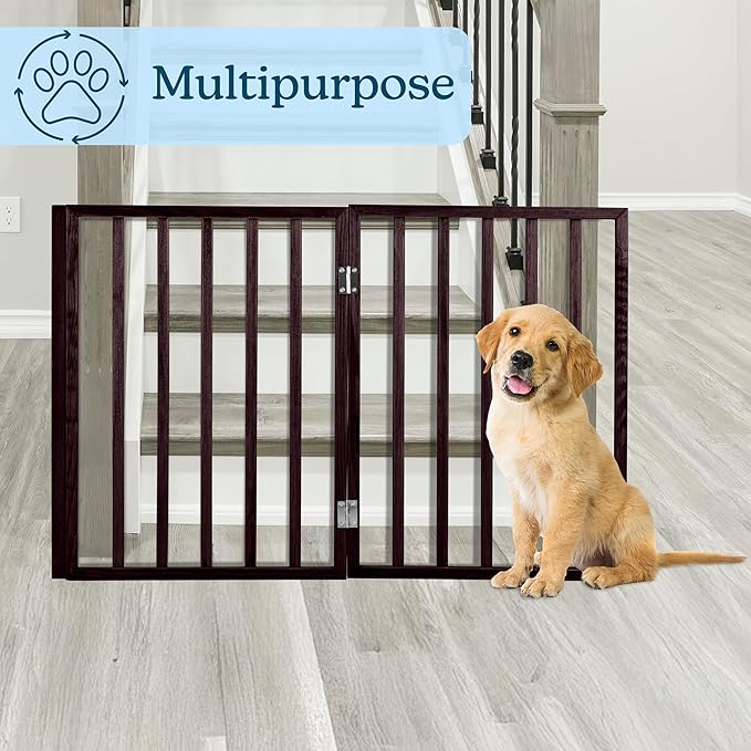 3-Panel Indoor Foldable Dog Fence - Image 6