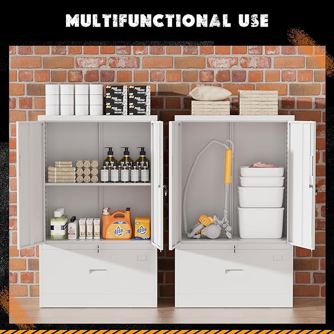 Greenvelly Metal Storage Cabinet - Image 4