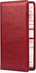 CANOPUS Car Registration and Insurance Holder, PU Leather Card Holder, Vehicle by CANOPUS
