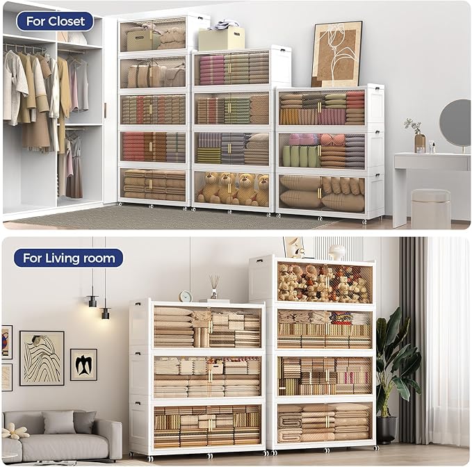 200Gal Extra Large Stackable Storage Bins - Image 8