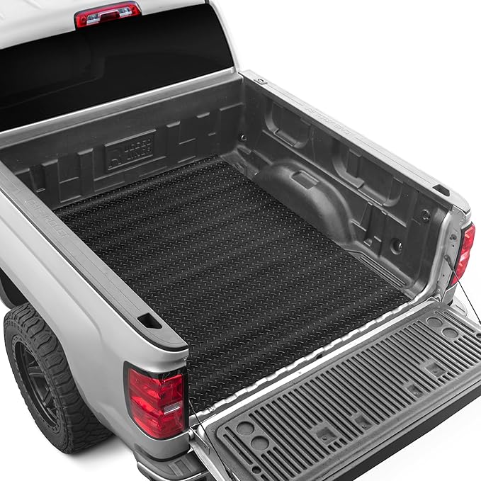 Motor Trend Utility Truck Bed Mat – All Weather Rubber Truck Bed Liner Mat - Image 2
