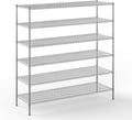 24" Deep x 72" Wide x 74" Height Wire Shelving Kit | 6-Tier | NSF Commercial by Regal+Altair