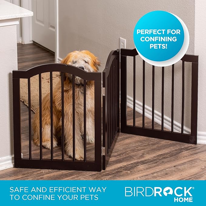 INTERNET'S BEST Arched Top Dog Gate | 4 Panel, and Porch | Portable, Extra Wide - Image 4