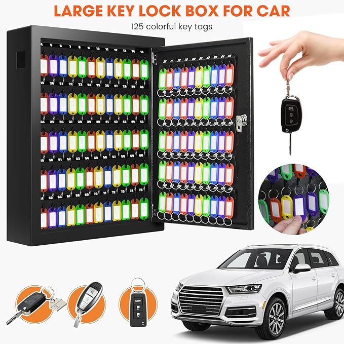 125 Key Lock Box Wall Mount - Image 4