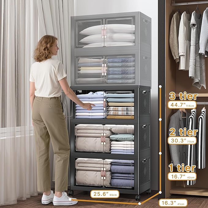 360Qt Stackable Storage Bins - Image 2