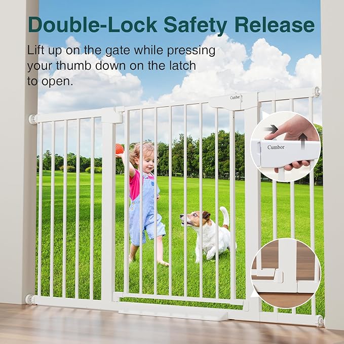 Cumbor 2 Pack 29.7-54.2" Baby Gate - Image 4