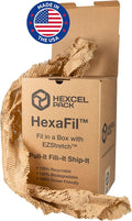 IDL Packaging HexaFil Honeycomb Packing Kraft Paper 15" x 20400" in by IDLPackaging