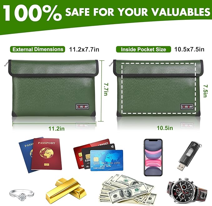 Fireproof Document Bag - Image 6