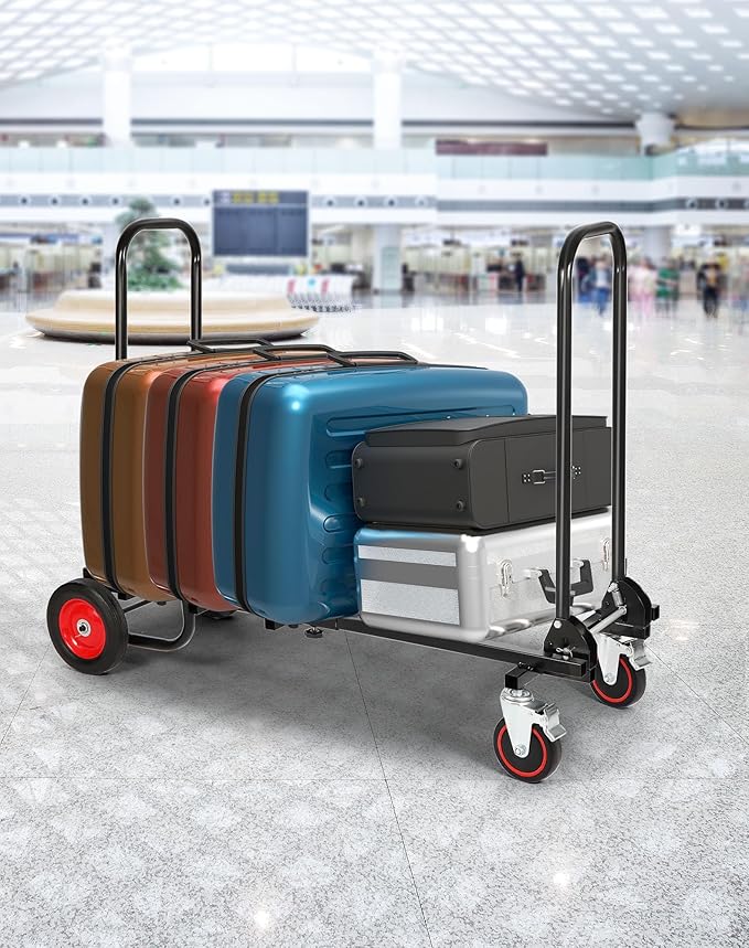 RedSwing Folding Multi-Utility Dolly Cart, Heavy Duty 8-in-1 Convertible Cart - Image 8