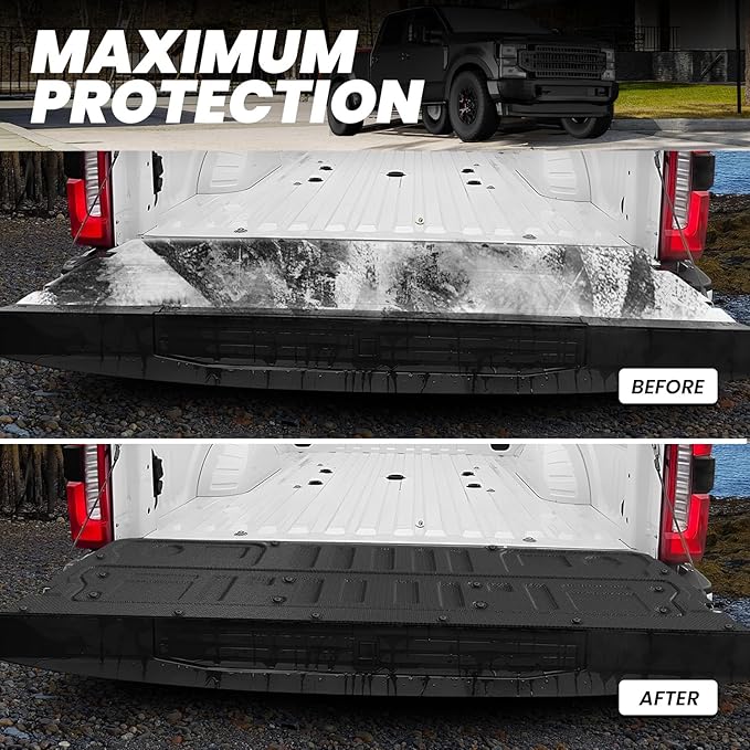 LASFIT Truck Tailgate Mat for Ford Super Duty F250 F350 F450 2026 2025 2024 - Image 4
