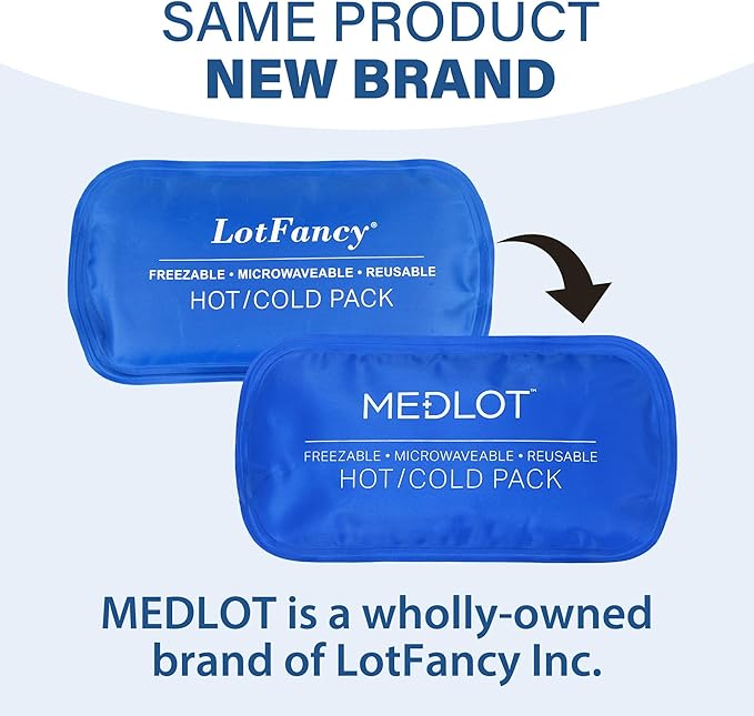 LotFancy Gel Ice Packs, Heating Cooling Gel Pad, Pain Relief - Image 5