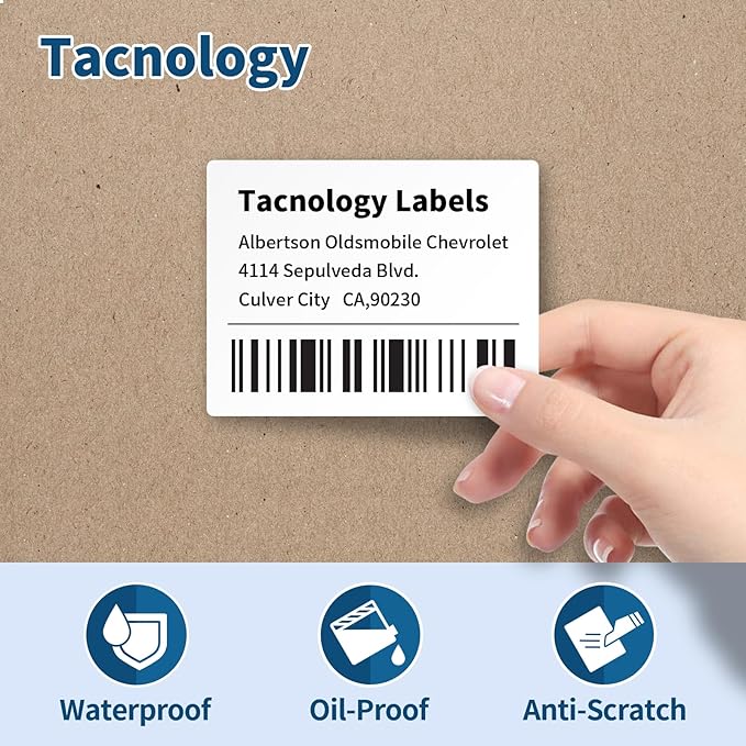16 Rolls 6400 Labels Compatible - Image 5