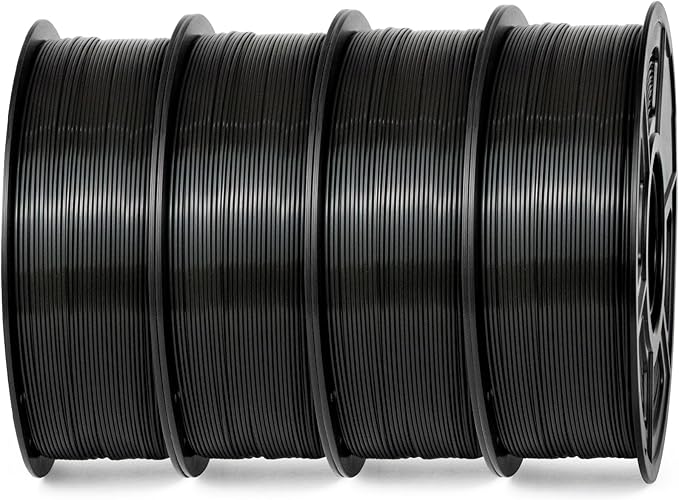 iSANMATE ASA 3D Printer Filament Bundle 4KG, UV & Weather Resistant 3D Printer by iSANMATE