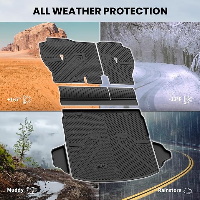 LASFIT Cargo Mat with Backrest Mat - Image 7