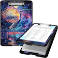 Clipboard with Storage, High Capacity Plastic Storage Clipboard with Pen Holder by Qindaiwen