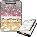 Clipboard with Storage High Capacity Plastic Nursing Clipboards with Pen Holder by Unknown